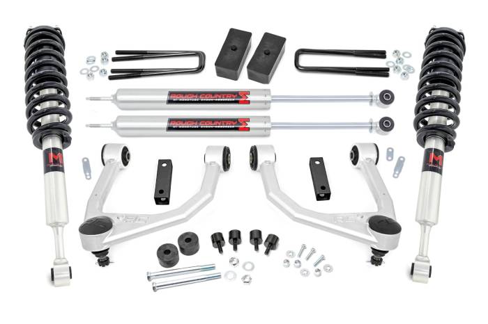 Rough Country - 3.5 Inch Lift Kit M1 Struts/M1 Toyota Tundra 2WD/4WD (2007-2021) Rough Country
