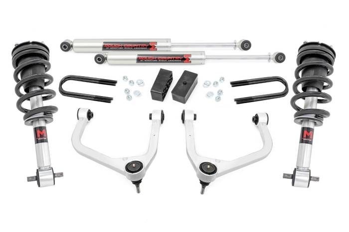 Rough Country - 3.5 Inch Lift Kit M1 Struts/M1 GMC Sierra 1500 2WD/4WD (2025-2026) Rough Country