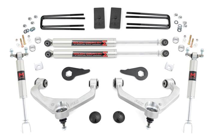 Rough Country - 3.5 Inch Lift Kit M1 Silverado/Sierra 2500HD/3500HD (11-19) Rough Country