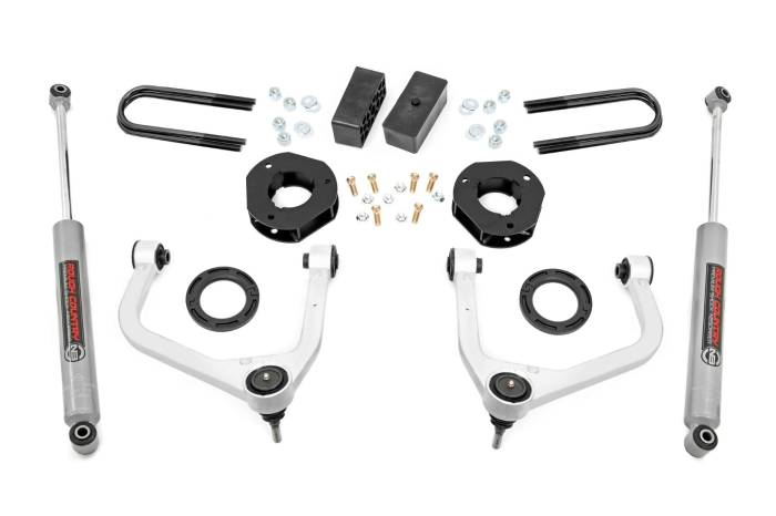 Rough Country - 3.5 Inch Lift Kit GMC Sierra 1500 2WD/4WD (2025-2026) Rough Country