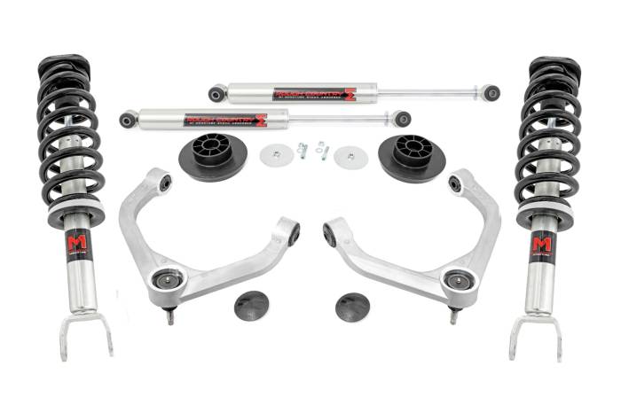 Rough Country - 3 Inch Lift Kit M1 Struts/M1 Ram 1500 4WD (2012-2018 & Classic) Rough Country