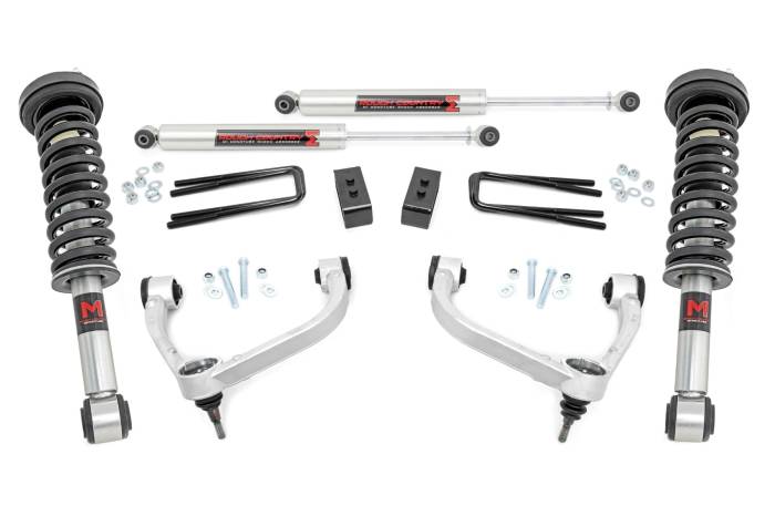 Rough Country - 3 Inch Lift Kit M1 Struts Ford F-150 4WD (2009-2013) Rough Country