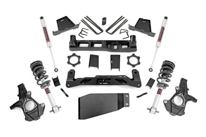 Rough Country - 7.5 Inch Lift Kit M1 Struts/M1 Silverado/Sierra 1500 4WD (07-13) Rough Country