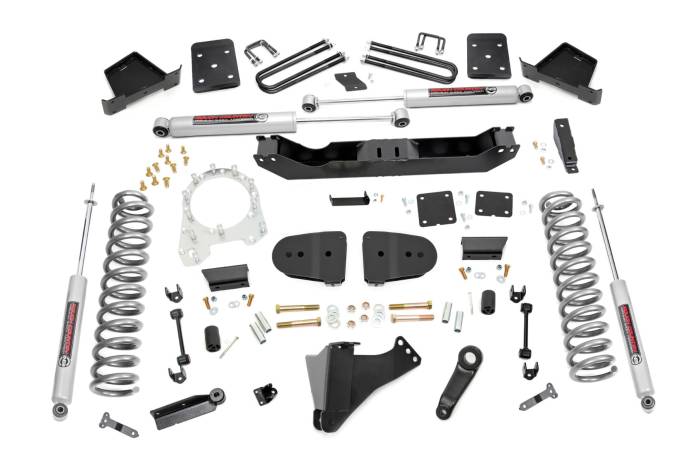 Rough Country - 6 Inch Lift Kit Diesel No OVLD Ford F-250/F-350 Super Duty 4WD (23-25) Rough Country