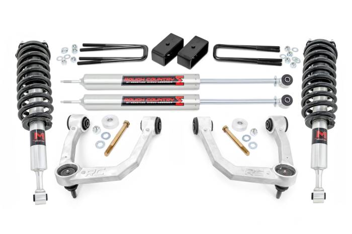 Rough Country - 3.5 Inch Lift Kit UCA M1 Struts Toyota Tacoma 2WD/4WD (2005-2023) Rough Country