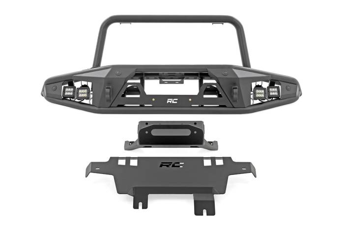 Rough Country - Front Bumper Tubular Ford Bronco 4WD (2021-2025) Rough Country