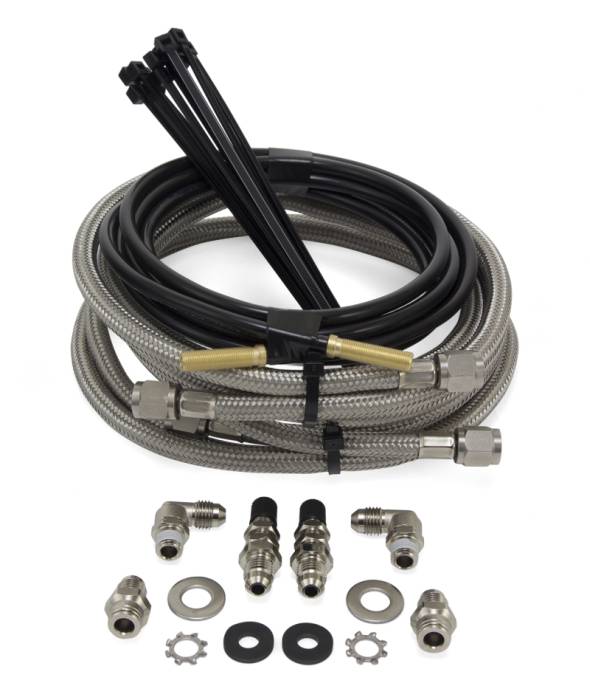 Air Lift - Air Lift LoadLifter 5000 Ultimate Plus Stainless Steel Air Line Upgrade Kit - 52300
