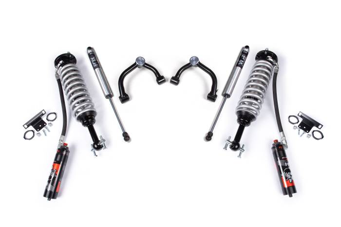 BDS Suspension - BDS Suspension Level out your 2021-2026 Ford F150 truck and improve the ride with this 2.5 inch performance suspension system featuring FOX Performance Elite Series 2.5 coil-over shocks from BDS Suspension. Designed to improve stance, performance, and