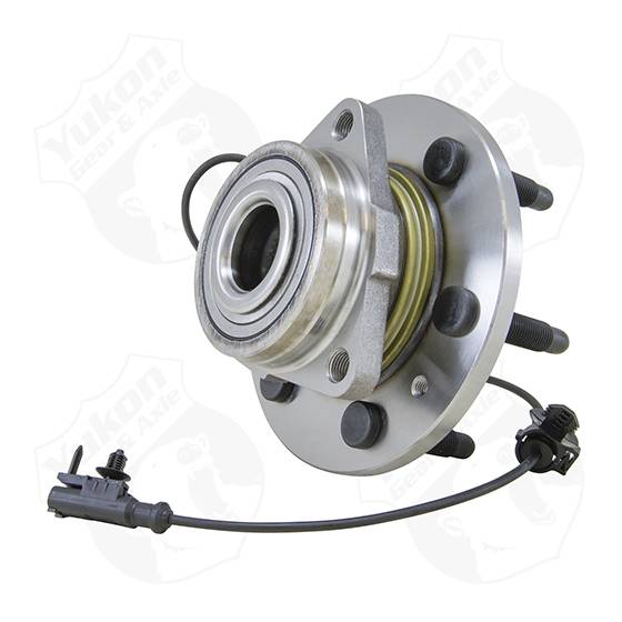 Yukon Gear & Axle - Yukon Front Unit Bearing & Hub Assembly for 07-13 GM 1/2 Ton w/ABS 6 Studs - YB U515096
