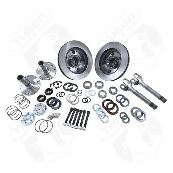 Yukon Gear & Axle - Yukon Gear Spin Free Locking Hub Conversion Kit For Dana 44 - YA WU-01