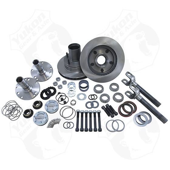 Yukon Gear & Axle - Yukon Gear Spin Free Locking Hub Conversion Kit For Dana 44 - YA WU-02