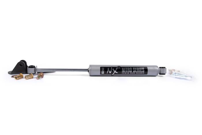 BDS Suspension - BDS Suspension Enhance the handling of your 2016-2026 Chevy Silverado or GMC Sierra 2500 HD truck by installing a BDS single steering stabilizer mounting kit with NX2 shock. Installing larger tires can exert additional force on your truck's suspension,