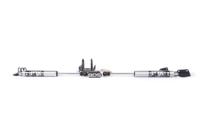 BDS Suspension - BDS Suspension Enhance the handling of your 2008-2013 Dodge Ram 2500 and 2008-2012 Ram 3500 by installing a BDS dual steering stabilizer mounting kit with FOX 2.0 Performance Series shocks. Installing larger tires can exert additional force on your tru