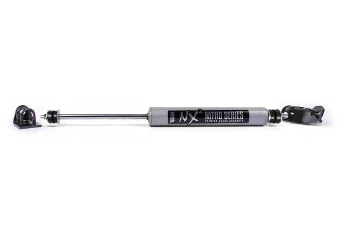 BDS Suspension - BDS Suspension Enhance the handling of your 1941-1986 Jeep CJ Series and M38A1 by installing a BDS single steering stabilizer mounting kit with an NX2 shock. Installing larger tires can exert additional force on your truck's suspension, but steering st