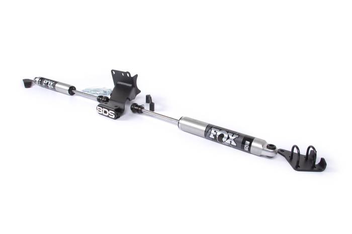 BDS Suspension - BDS Suspension Enhance the handling of your 2019-2026 Dodge Ram 2500 and 2019-2024 Ram 3500 by installing a BDS dual steering stabilizer mounting kit with FOX 2.0 Performance Series shocks. Installing larger tires can exert additional force on your tru
