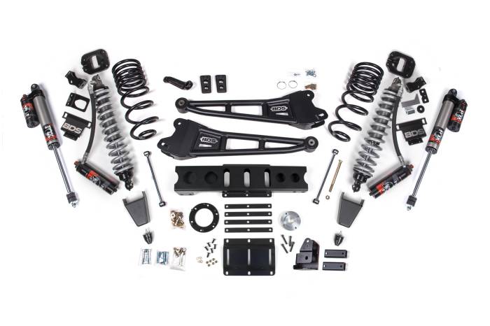 BDS Suspension - BDS Suspension Built to take abuse and ask for more, the BDS 6" Radius Arm Lift Kit for RAM 2500 trucks is the ultimate upgrade for those who demand performance, strength, and full-send capability. This kit ditches the stock setup and replaces it with