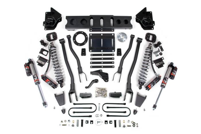 BDS Suspension - BDS Suspension Built to take abuse and ask for more, the BDS 4" 4-Link Lift Kit for RAM 3500 trucks is the ultimate upgrade for those who demand performance, strength, and full-send capability. This kit ditches the stock setup and replaces it with seri