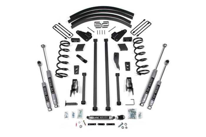 BDS Suspension - BDS Suspension Built to outperform, BDS Suspension engineered a 4.5-inch lift kit with long arm conversion for your 1994-1999 Dodge RAM 2500 and 3500 4WD truck that maximizes performance on and off road. Designed to improve stance, performance, and cap