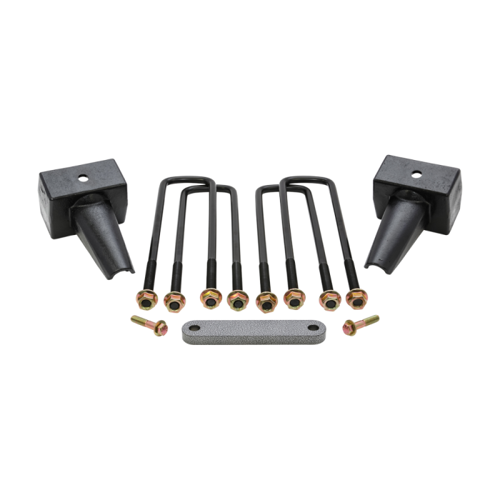ReadyLift - ReadyLift 4'' Rear Block Kit - 2 Piece Drive Shaft - F-350/450 DRW Diesel - 26-2742