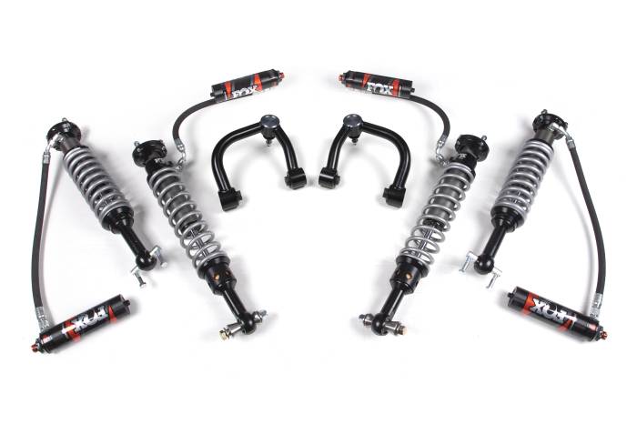 BDS Suspension - BDS Suspension Up the ante in your 2021-2026 Ford Bronco 4 Door with style and performance by installing this 3 to 4-inch lift kit featuring FOX Performance Elite 2.5 coilover shocks from BDS Suspension. Designed to improve