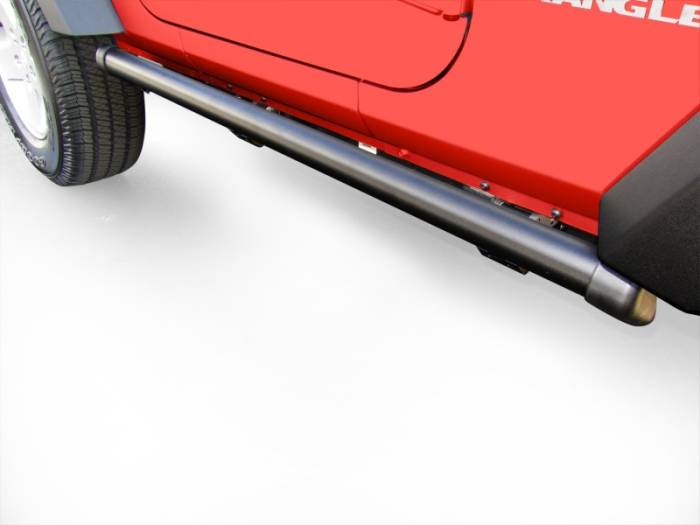 AMP Research - AMP Research 2007-2017 Jeep Wrangler JK 2 Door PowerStep - Black - 75121-01A