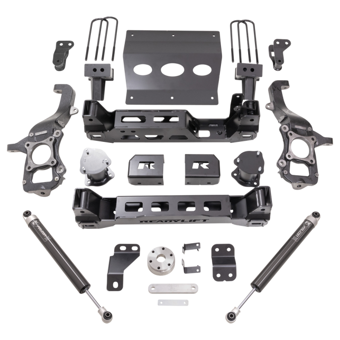 ReadyLift - ReadyLift 6'' Big Lift With Falcon 1.1 Rear Shocks 2021-2026 Ford F-150 - 44-21620