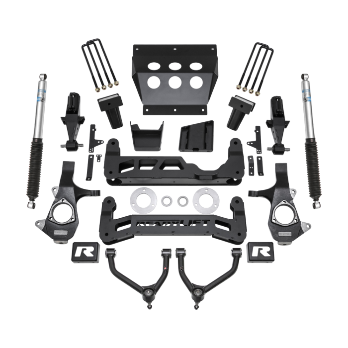 ReadyLift - ReadyLift 7" Lift Kit - GM Silverado / Sierra 1500 - 2016-2018 W/ Stamped Steel Suspension - 44-3472