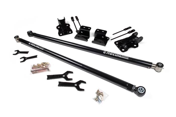 BDS Suspension - BDS Suspension Improve traction on your 2020-2026 Chevy Silverado or GMC Sierra 2500 HD/3500 HD without limiting wheel travel with a BDS Recoil Traction Bar Mounting Kit, made with heavy wall construction and internal compression springs that can be lo