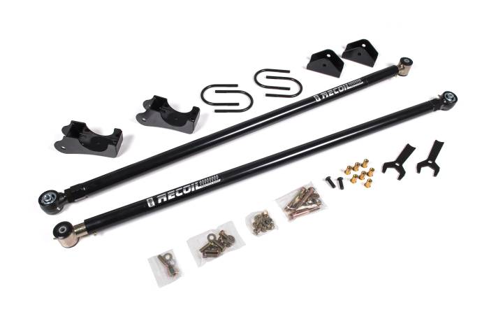 BDS Suspension - BDS Suspension Improve traction on your 2003-2013 Ram 2500 or 2003-2018 Ram 3500 4WD without limiting wheel travel with a BDS Recoil Traction Bar Mounting Kit, made with heavy wall construction and internal compression springs that can be loaded or unl