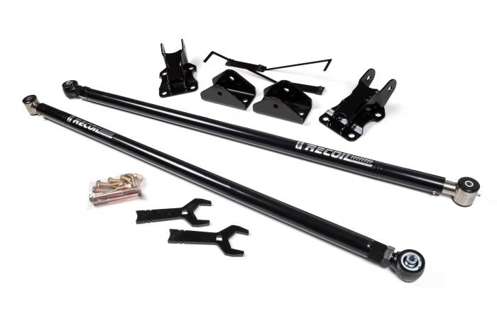 BDS Suspension - BDS Suspension Improve traction on your 2021-2026 Ford F150 4WD without limiting wheel travel with a BDS Recoil Traction Bar Mounting Kit, made with heavy wall construction and internal compression springs that can be loaded or unloaded while installed
