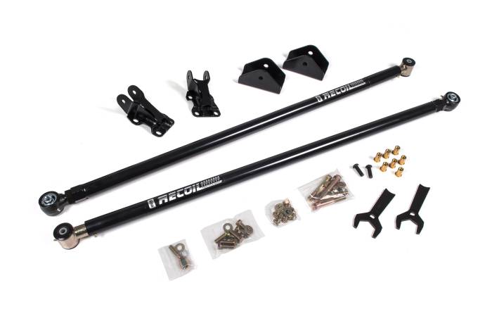 BDS Suspension - BDS Suspension Improve traction on your 2004-2020 Ford F150 4WD without limiting wheel travel with a BDS Recoil Traction Bar Mounting Kit, made with heavy wall construction and internal compression springs that can be loaded or unloaded while installed