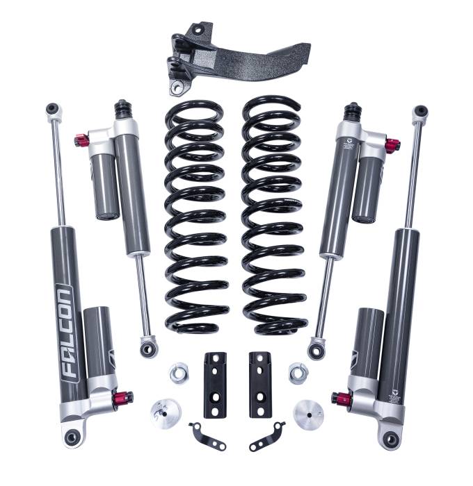 ReadyLift - ReadyLift 2.5" Coil Spring Front Lift Kit W/Falcon 3.3 Shocks - Ford Super Duty Diesel 4WD 2020-2026 - 46-20255