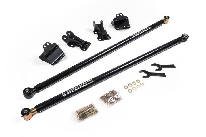 BDS Suspension - BDS Suspension Improve traction on your 2020-2026 Chevy Silverado or GMC Sierra 2500 HD/3500 HD without limiting wheel travel with a BDS Recoil Traction Bar Mounting Kit, made with heavy wall construction and internal compression springs that can be lo