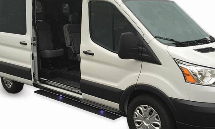 AMP Research - AMP Research 19-21 Mercedes Sprinter Van PowerStep - Black - 76264-01A