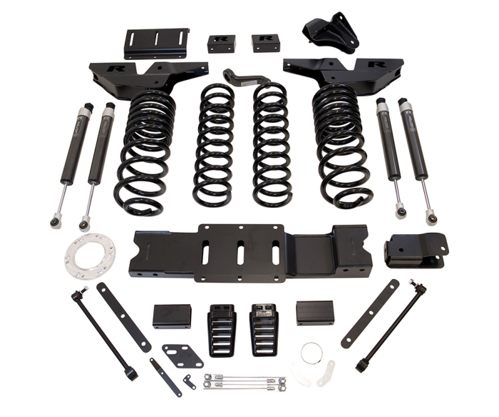 ReadyLift - ReadyLift 2019-2023 Ram 2500 Diesel 4WD 4.5'' Coil Spring Lift Kit - 49-19420