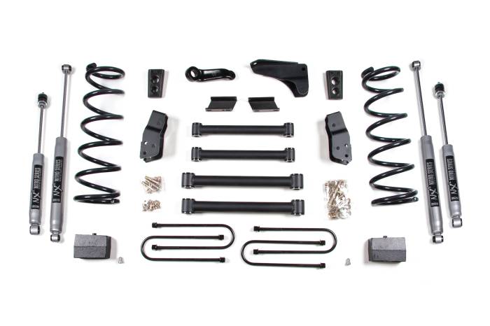 BDS Suspension - BDS Suspension Improve the ride and style of your 2008 Dodge RAM 2500 and 3500 4WD diesel powered truck with this 6-inch lift kit from BDS Suspension. Designed to improve stance, performance, and capability, this kit includes everything necessary to se