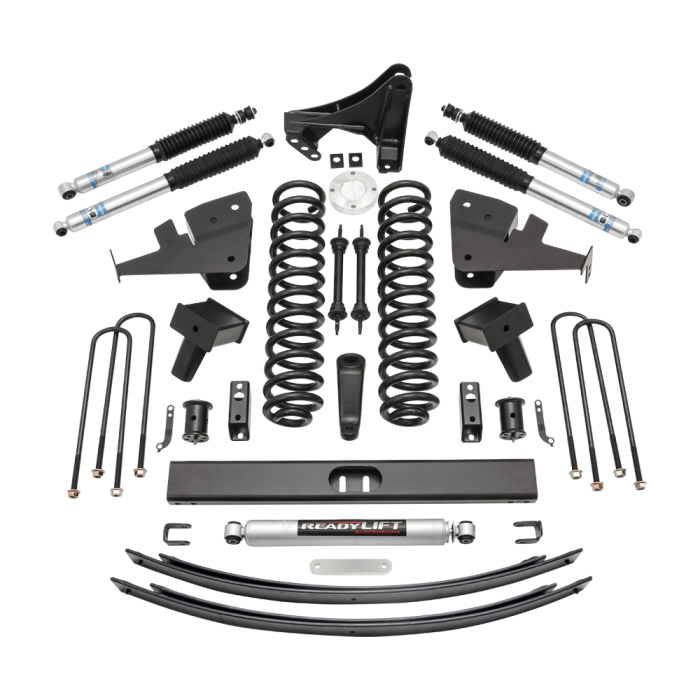 ReadyLift - ReadyLift 8" Lift Kit W/ Bilstein Shocks - Ford Super Duty Diesel F250/F-350 4WD 2017-2019 - 49-2782