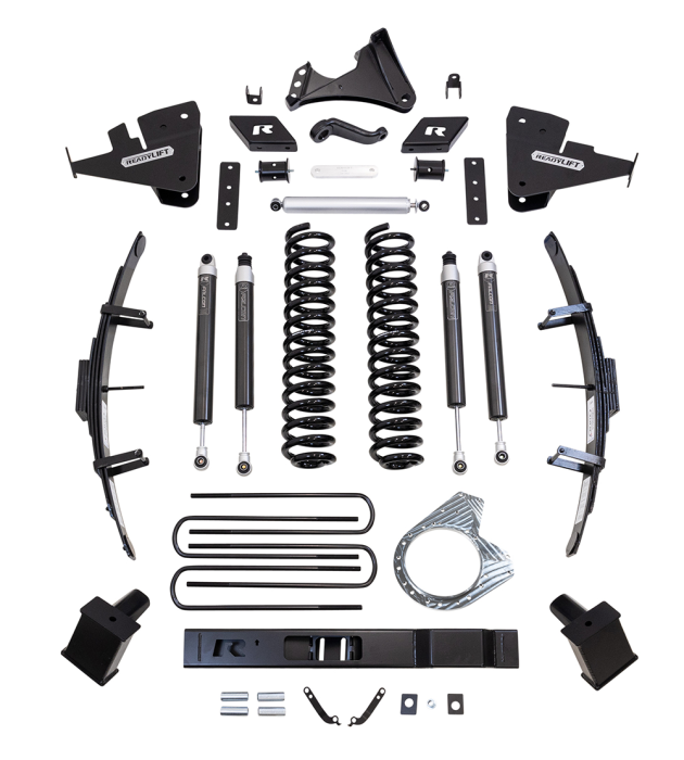 ReadyLift - ReadyLift 8.5" Lift Kit W/ Falcon Shocks - Ford Super Duty Diesel F250/F-350 4WD 2017-2022 - 49-27850
