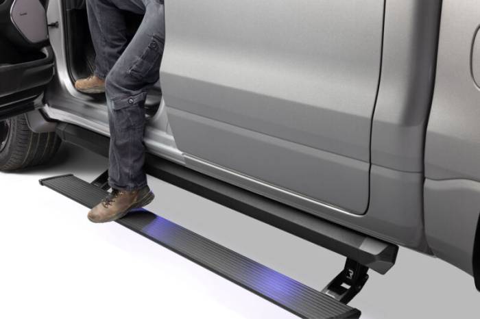 AMP Research - AMP Research 2025 RAM 1500 (Gas ONLY) PowerStep XL - Black - 77364-01A