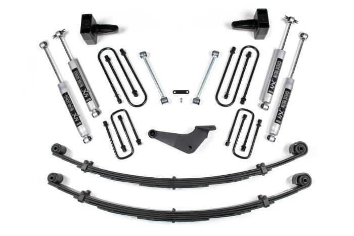BDS Suspension - BDS Suspension Update the style of your 1999-2004 Ford F250 and F350 Super Duty diesel truck with this 4-inch lift kit from BDS Suspension. Designed to improve stance, performance, and capability, this kit includes everything necessary to set your truc