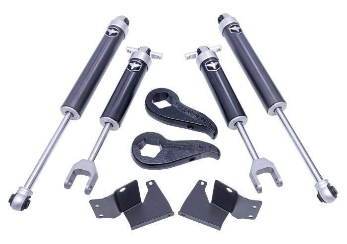 ReadyLift - ReadyLift 2" Front Leveling Kit W/ Falcon 2.1 Shocks And Forged Torsion Key - GM 2600/3500 HD 2020-2026 - 66-30321