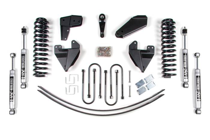 BDS Suspension - BDS Suspension Easily fit larger tires on your Ford 1980-1983 F100 and 1980-1996 F150 2WD truck with a 4-inch suspension lift kit by BDS. Designed to improve stance, performance, and capability, this kit includes everything necessary to set your truck
