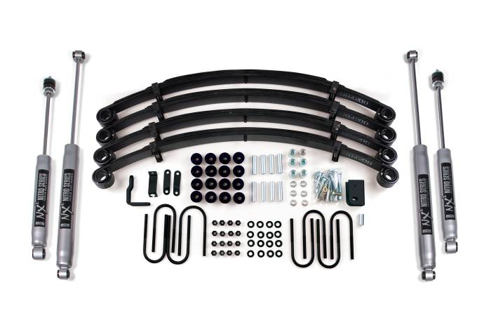 BDS Suspension - BDS Suspension Designed to improve stance, performance, and capability. BDS Suspension has designed this 2-inch lift kit for your 1987-1995 Jeep Wrangler YJ. This kit includes everything necessary to set your truck up right with clearance for up to 31"
