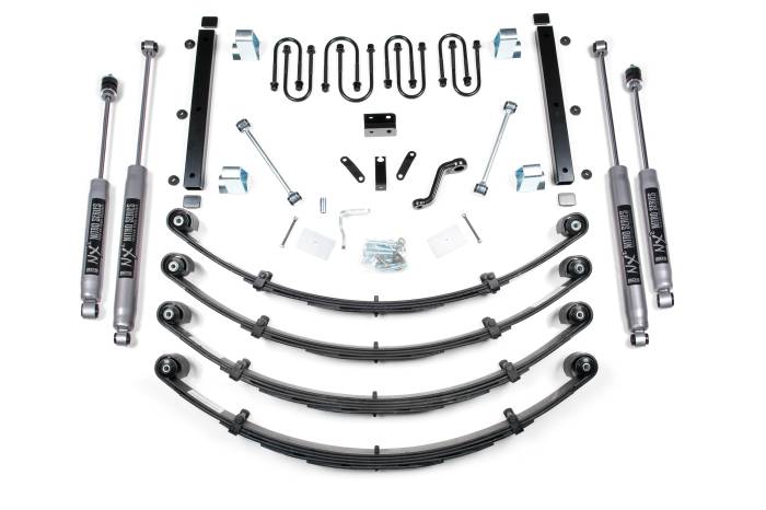 BDS Suspension - BDS Suspension Designed to improve stance, performance, and capability. BDS Suspension has designed this 3.5-inch lift kit for your 1987-1995 Jeep Wrangler YJ. This kit includes everything necessary to set your truck up right with clearance for up to 3