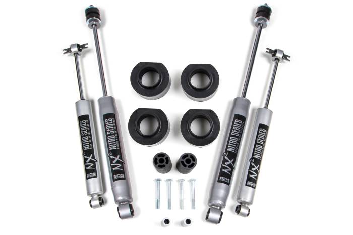 BDS Suspension - BDS Suspension Designed to improve stance, performance, and capability. BDS Suspension has designed this 1-3/4 inch lift kit for your 1997-2006 Jeep Wrangler TJ. Specially designed for the TJ, this 1-3/4" lift kit is engineered for additional tire clea
