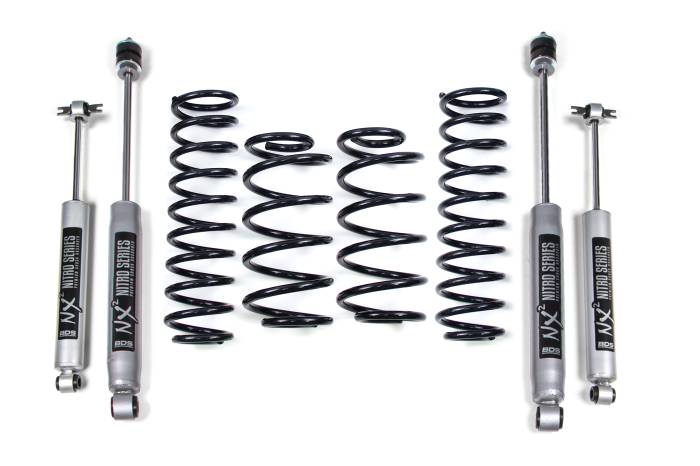 BDS Suspension - BDS Suspension Improve the style and handling of your 1997-2006 Jeep Wrangler TJ with this 2-inch lift kit from BDS Suspension. Designed to improve stance, performance, and capability of the Wrangler TJ, this kit includes everything necessary to set yo