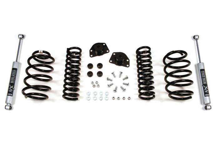 BDS Suspension - BDS Suspension BDS steps up the performance and capability of the 2002-2007 Jeep Liberty KJ with a 2-inch suspension lift kit. Designed to improve stance this kit includes everything necessary to set your truck up right with clearance for up to 30" tir
