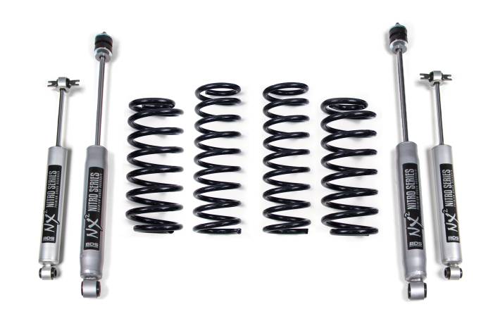 BDS Suspension - BDS Suspension Improve the style and handling of your 1999-2004 Jeep Grand Cherokee WJ with this 2-inch lift kit from BDS Suspension. Designed to improve stance, performance, and capability of the Wrangler TJ, this kit includes everything necessary to