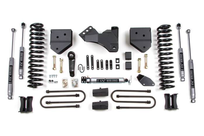 BDS Suspension - BDS Suspension Increase ground clearance on your 2008-2010 Ford F250 and F350 Super Duty diesel truck with this 4-inch lift kit from BDS Suspension. Designed to improve stance, performance, and capability, this kit includes everything necessary to set