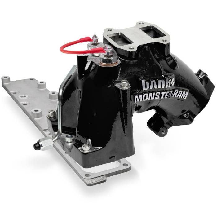 Banks Power - Banks Power 2007.5-2012 Ram 6.7L Monster-Ram Intake System Gen-2 w/Fuel Line - Black w/Heater System - 42797-B